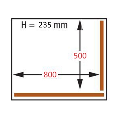 Machine sous-vide, cuve alum. 800x500xh235 mm .-100 m3/h écran LCD SC-124V/IVP